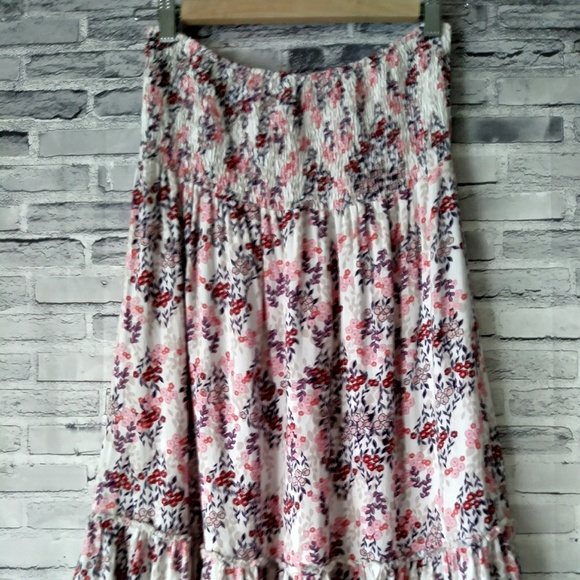 Floral Print Skirt Size L - Picture 1 of 4